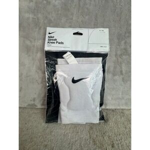 Nike Streak Knee Pads Volleyball Dri Fit White Black XL XXL